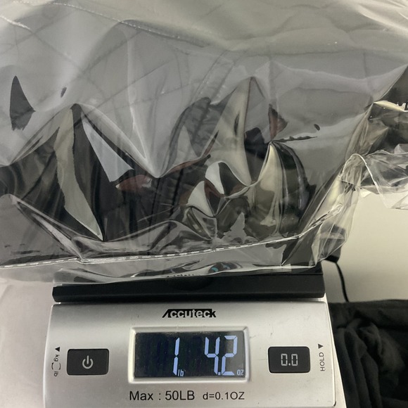 Kenneth Cole Black Biker Full Zip Insulated Puffer Jacket - Women's M - Picture 5 of 6